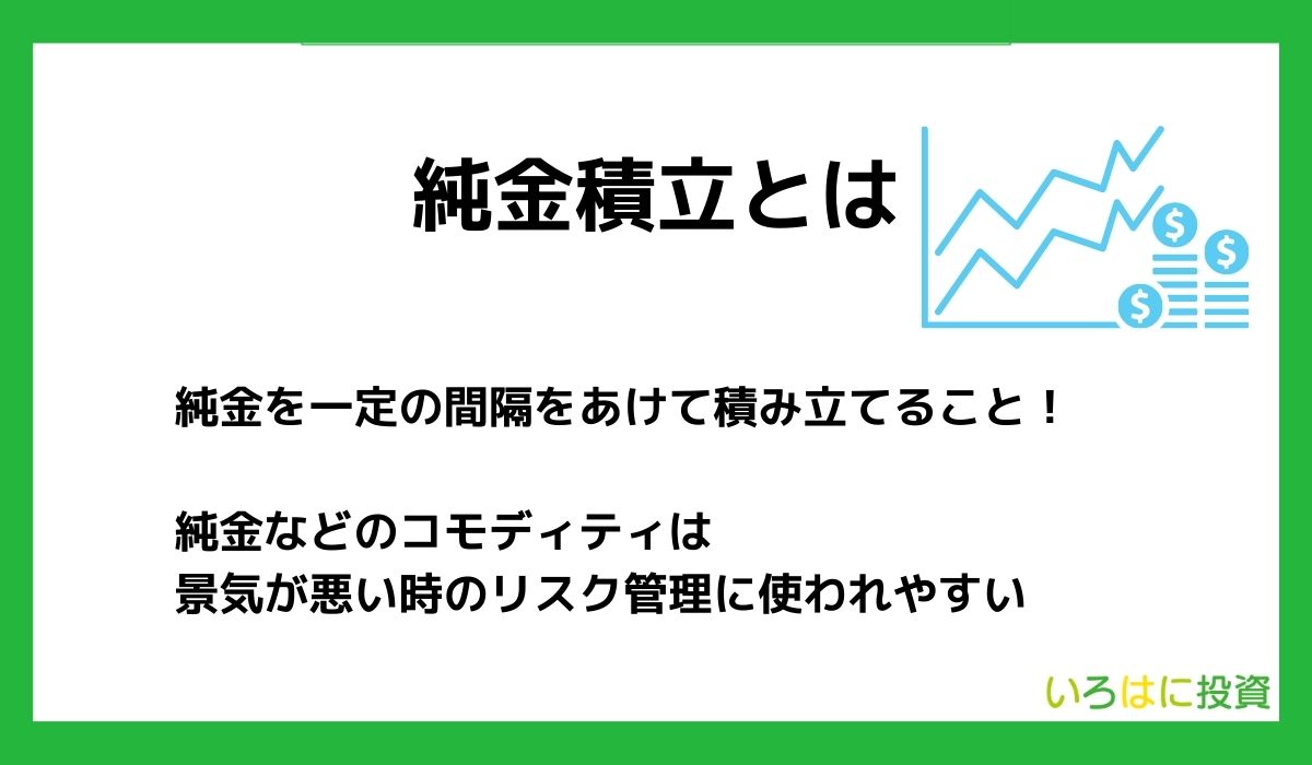 純金積立はやめとけ！その理由や楽天証券・sbi証券でのデメリットも解説｜いろはにマネー