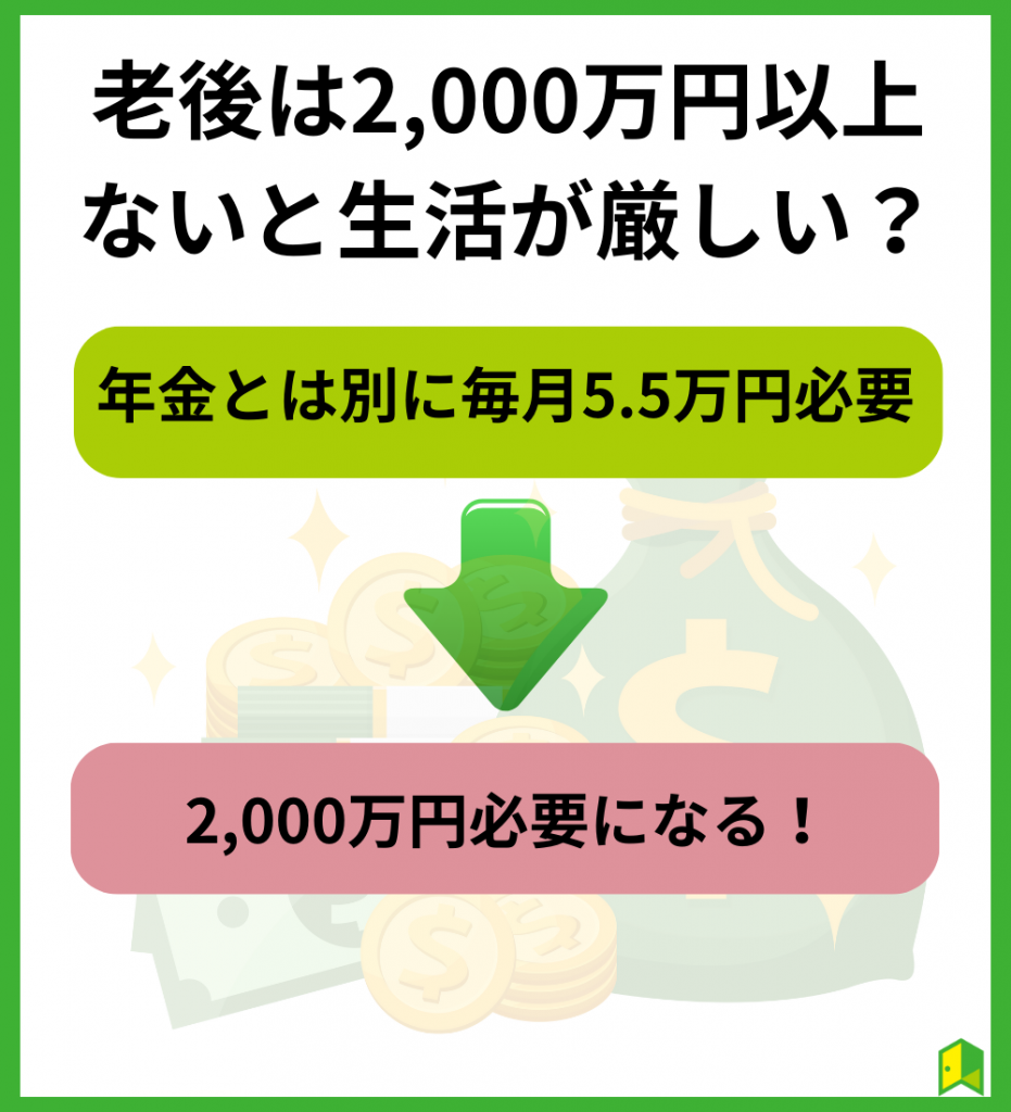 2000万円無いと厳しい？