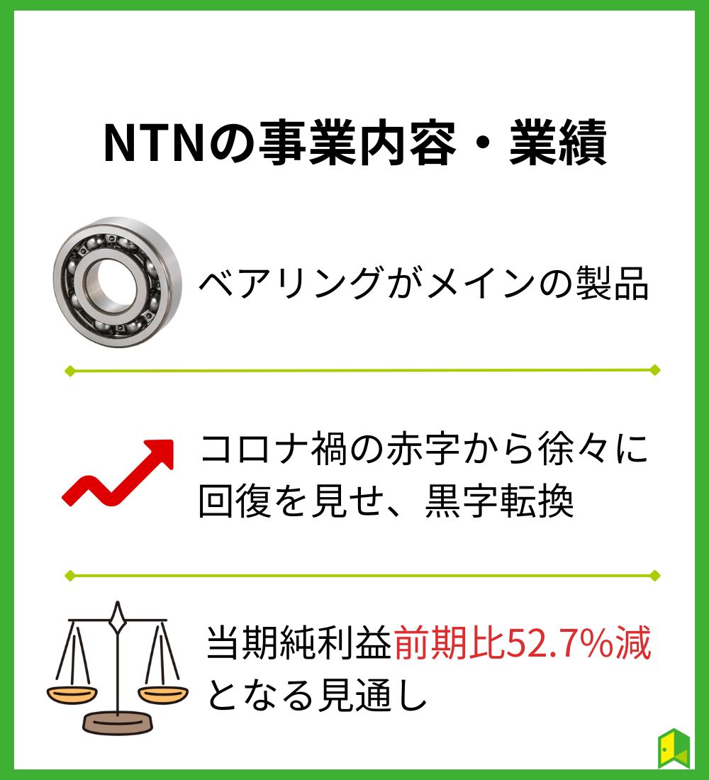 NTNの事業内容・業績