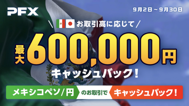 最大600,000円キャッシュバック