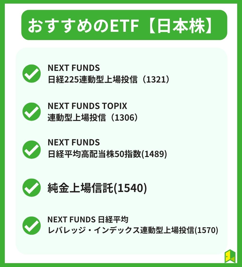 ETF　日本株　おすすめ