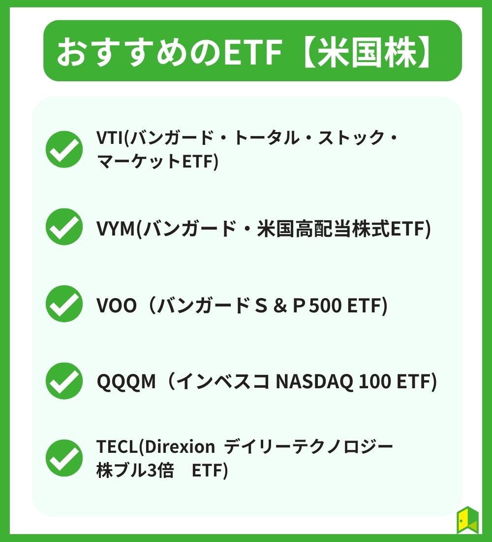 おすすめETF(米国株）